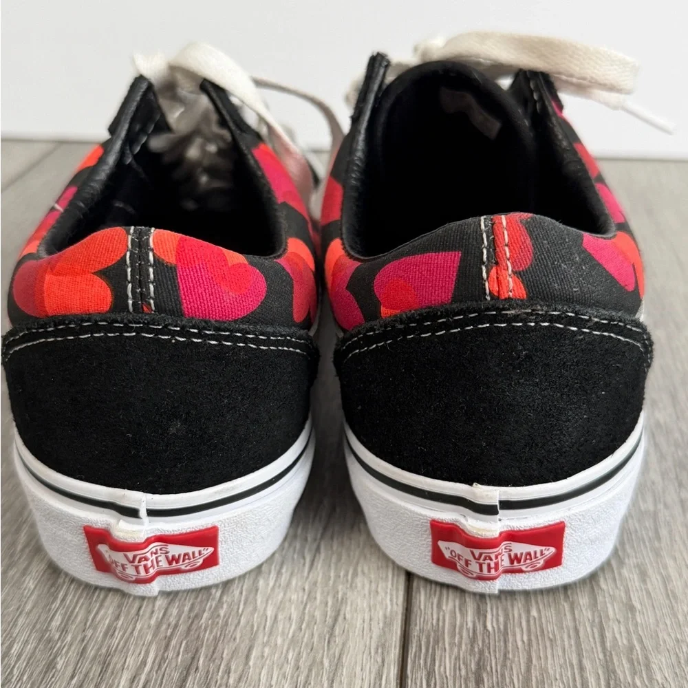 Vans Old Skool Valentine Hearts Sneakers Women’s Size 7.5 - Picture 5 of 10